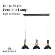 Sarantino 3-Light Hanging Pendant Lamp V240-LMP-MLM-50727