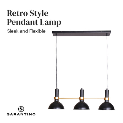 Sarantino 3-Light Hanging Pendant Lamp V240-LMP-MLM-50727