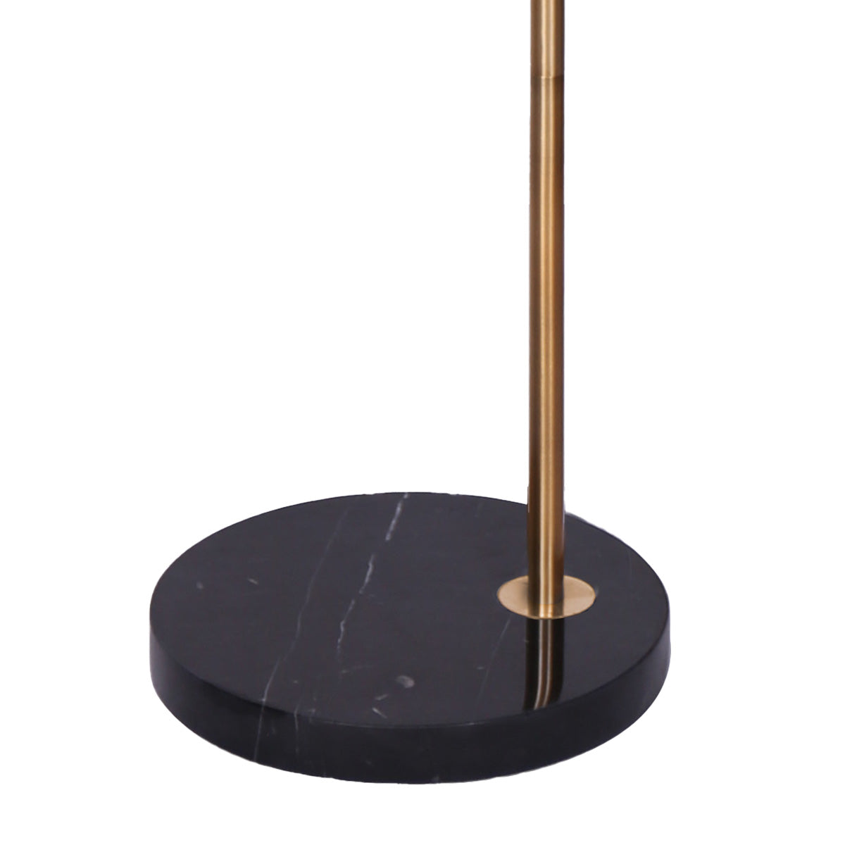 Sarantino Metal Floor Lamp With Opal Glass Shade V240-LMP-MLM-9052