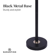 Sarantino Black/Brass Finish Reading Light Electric Table Lamp V240-LMP-MLM-ML93539