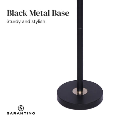 Sarantino Black/Brass Finish Reading Light Electric Table Lamp V240-LMP-MLM-ML93539