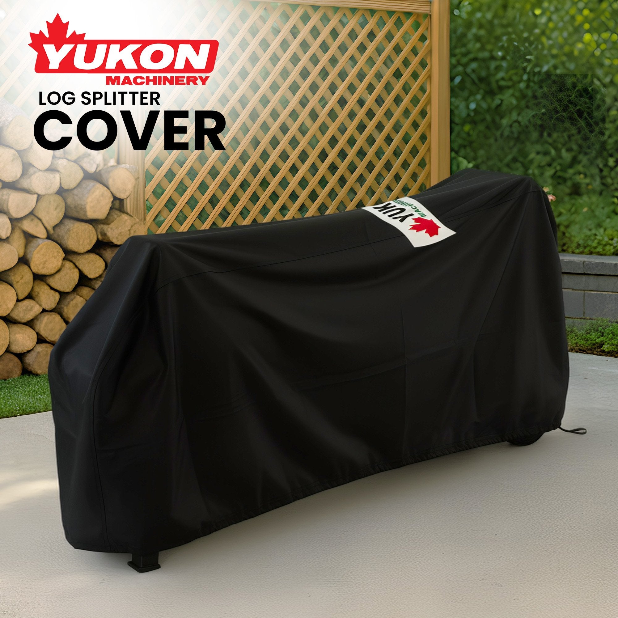 Yukon 7 Ton Electric Log Splitter With Side Protectors Axe Wood Cutter V240-LOG-ELE-07P
