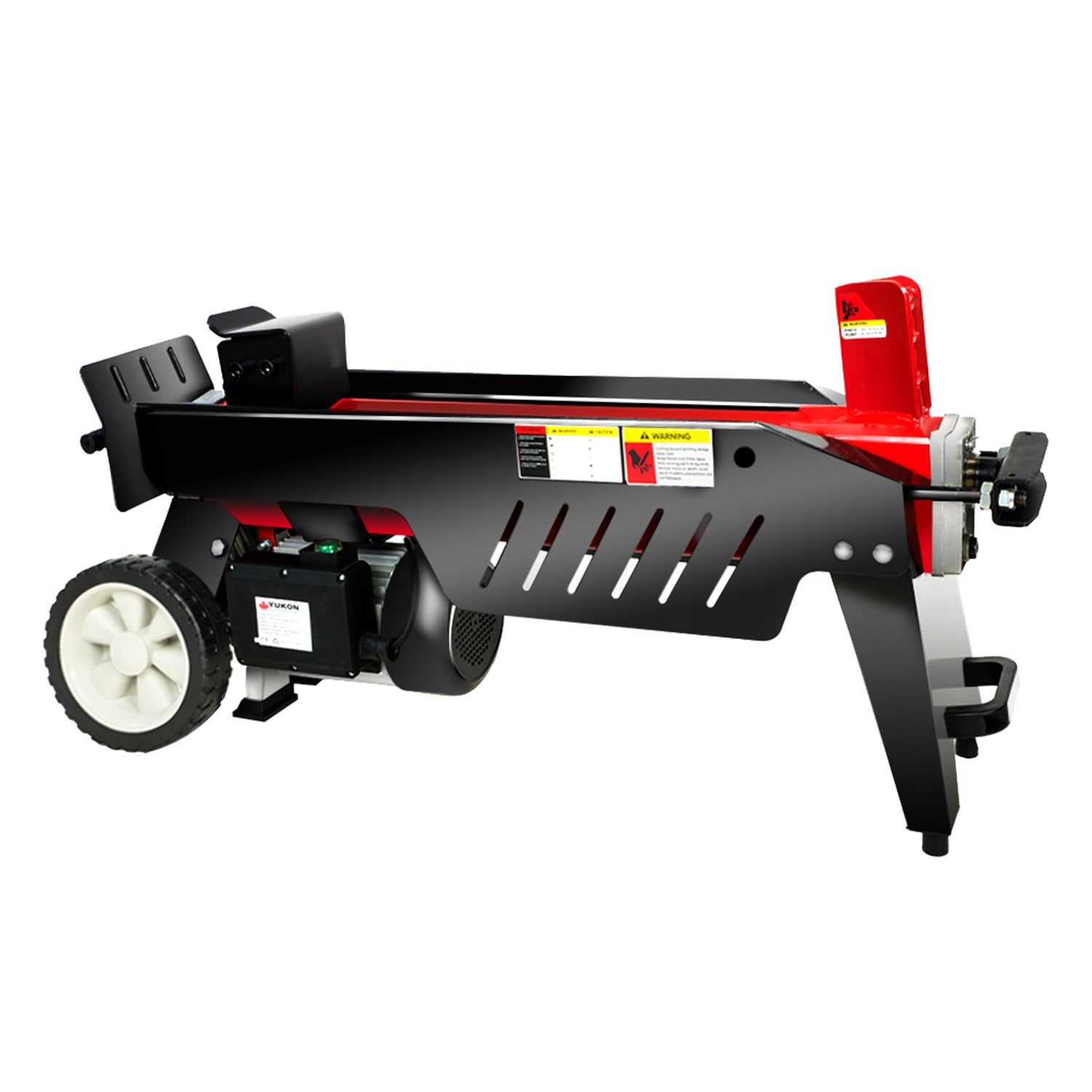 Yukon 7 Ton Electric Log Splitter With Side Protectors Axe Wood Cutter V240-LOG-ELE-07P