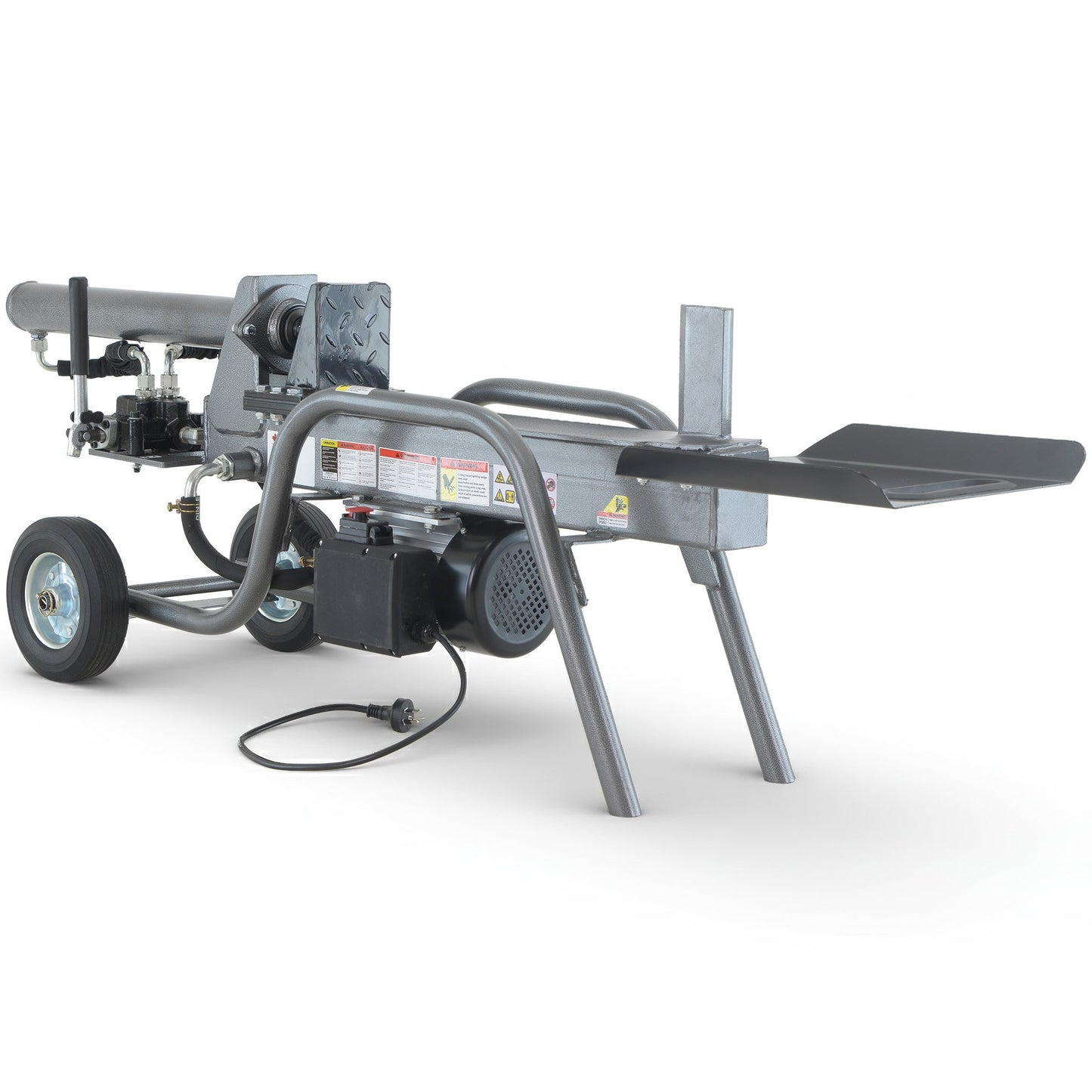 Yukon 12 Tonne Electric Hydraulic Log Splitter Heavy-Duty Firewood Splitter V240-LOG-ELE-12V