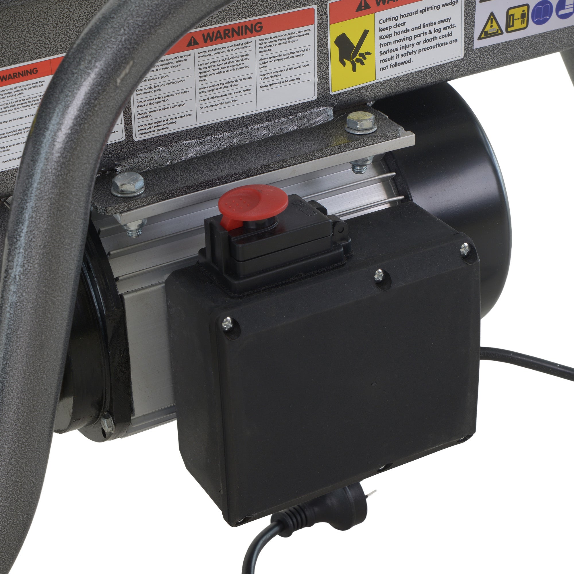 Yukon 12 Tonne Electric Hydraulic Log Splitter Heavy-Duty Firewood Splitter V240-LOG-ELE-12V