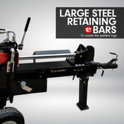 Yukon 18 Ton Petrol Log Splitter Wood Cutter Hydraulic Ram Wood Cutter Firewood Chopper Axe Wedge V240-LOG-PTR-018
