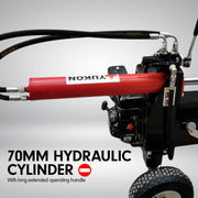 Yukon 18 Ton Petrol Log Splitter Wood Cutter Hydraulic Ram Wood Cutter Firewood Chopper Axe Wedge V240-LOG-PTR-018