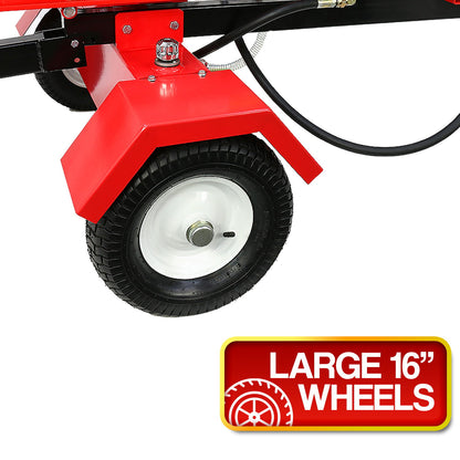 Yukon 60 Ton 420cc Hydraulic Log Splitter Petrol Engine Wood Firewood Cutter V240-LOG-PTR-060