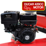 Yukon 60 Ton 420cc Hydraulic Log Splitter Petrol Engine Wood Firewood Cutter V240-LOG-PTR-060