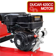 Yukon 60 Ton 420cc Hydraulic Log Splitter Petrol Engine Wood Firewood Cutter V240-LOG-PTR-060