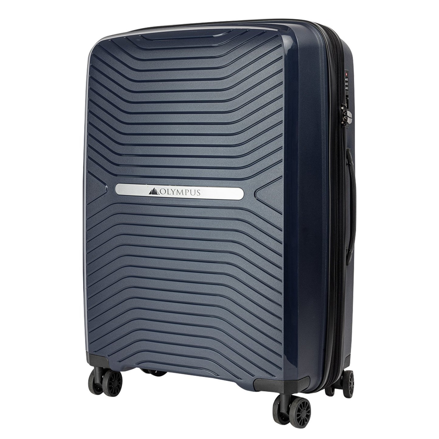 Olympus Astra 20in Lightweight Hard Shell Suitcase - Aegean Blue V240-LUG-901-20-BU