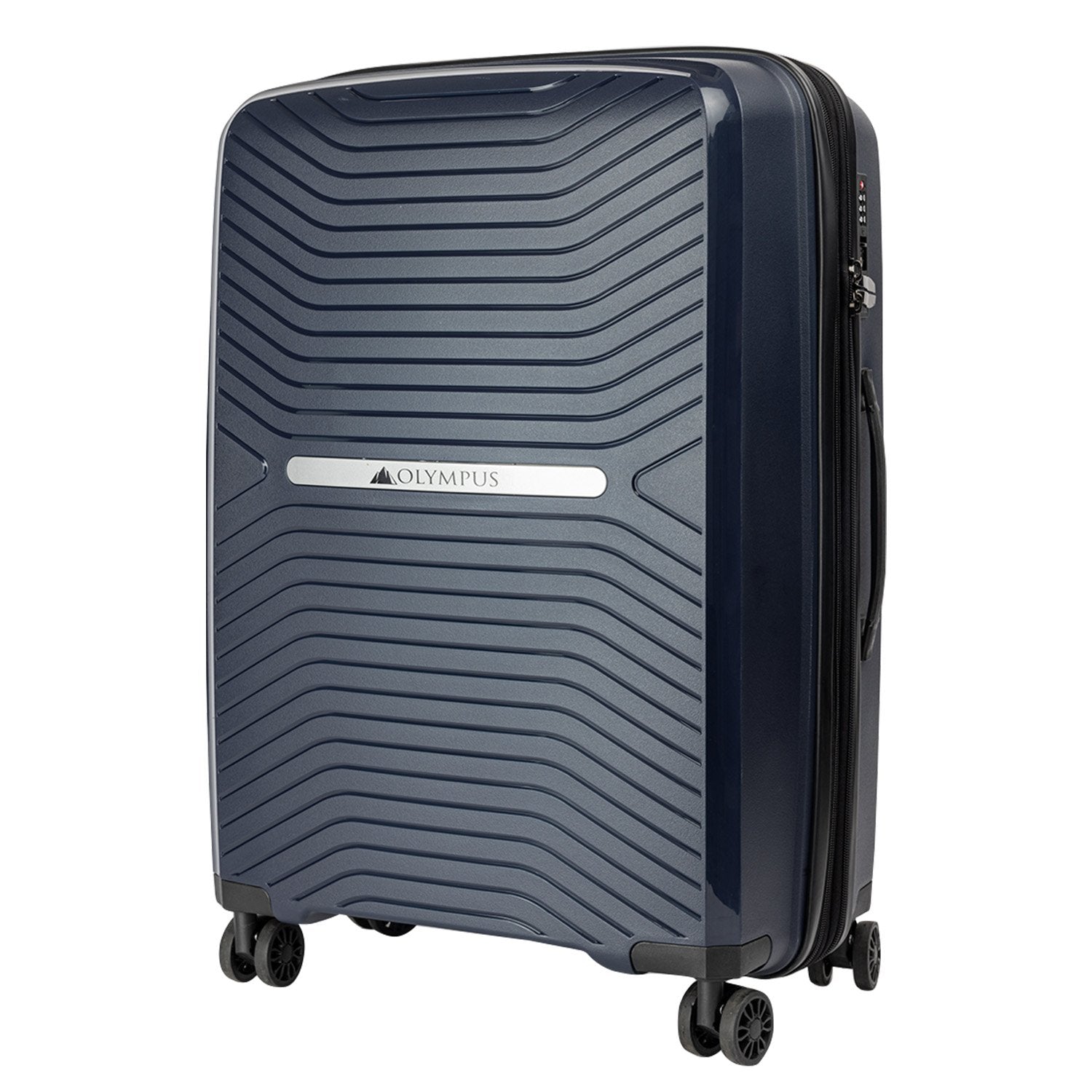 Olympus Astra 20in Lightweight Hard Shell Suitcase - Aegean Blue V240-LUG-901-20-BU