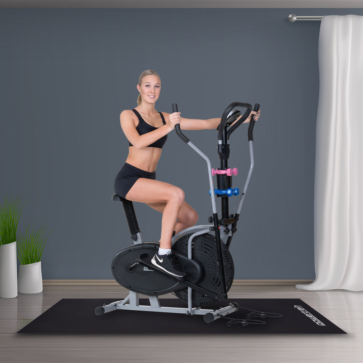 Powertrain 1.5m Exercise Equipment Mat V240-MAT-HSM-150
