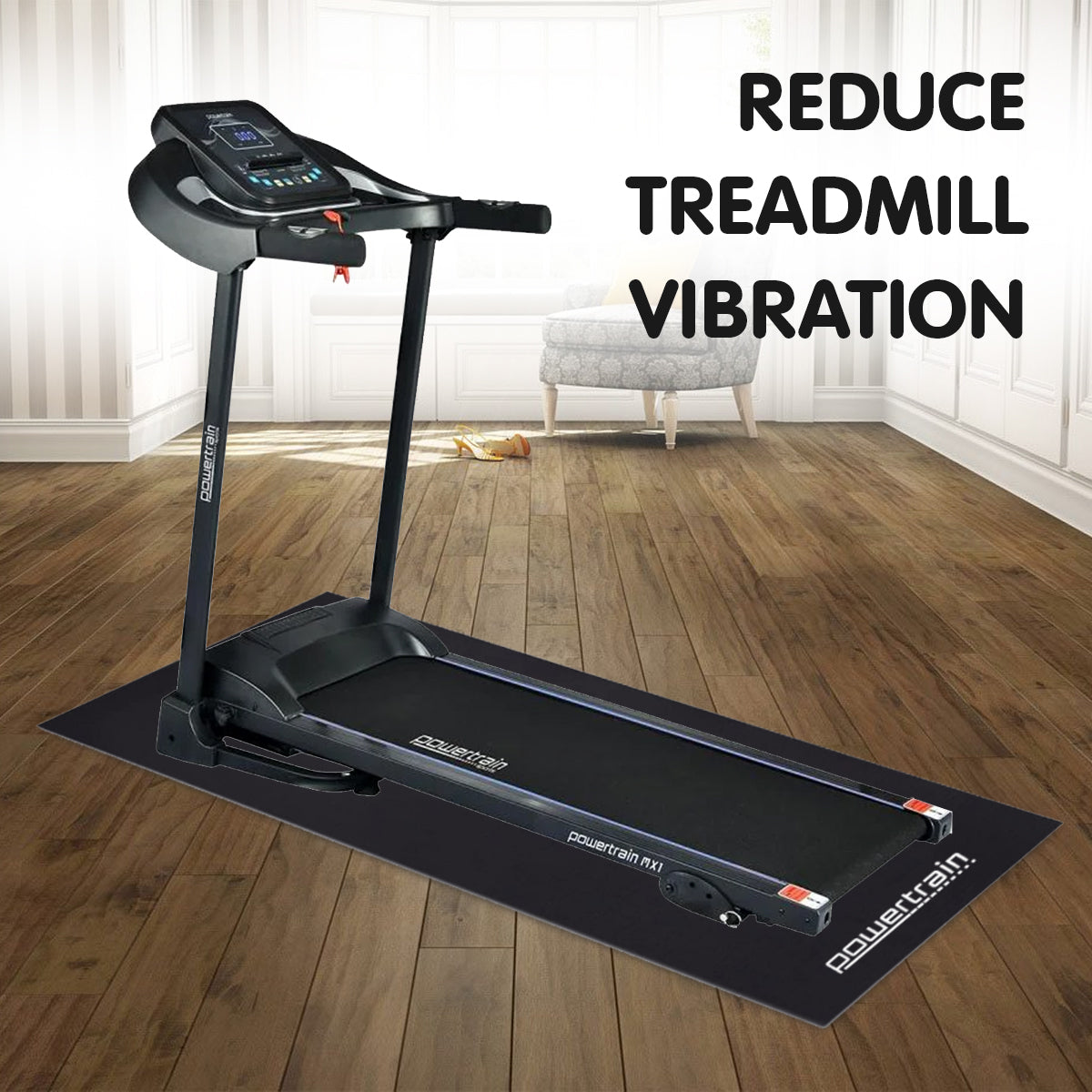 Powertrain 1.5m Exercise Equipment Mat V240-MAT-HSM-150