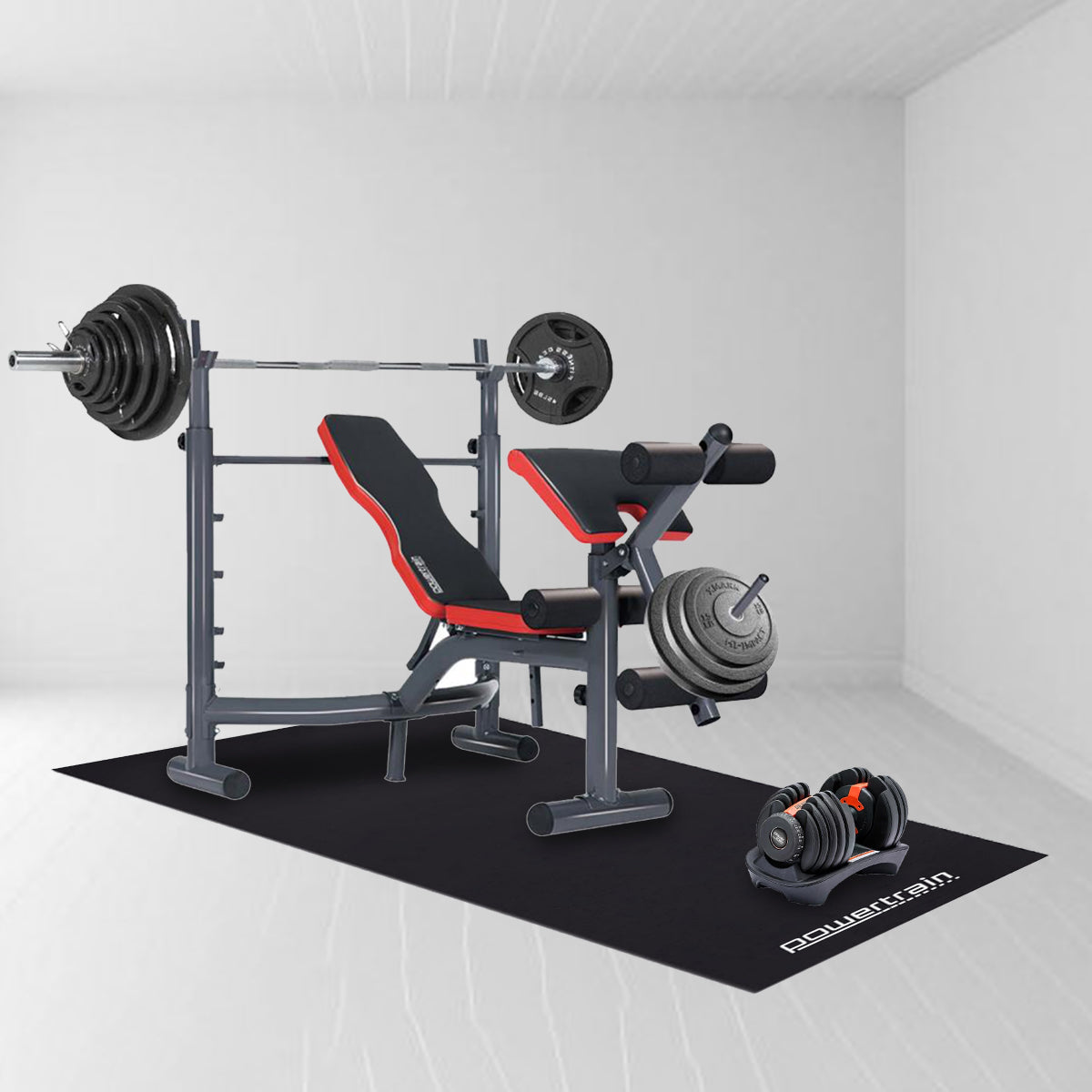 Powertrain 2m Exercise Equipment Mat V240-MAT-HSM-200