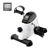 Powertrain Mini Exercise Bike Arm and Leg Pedal Exerciser V240-MBIKE-90A-WH
