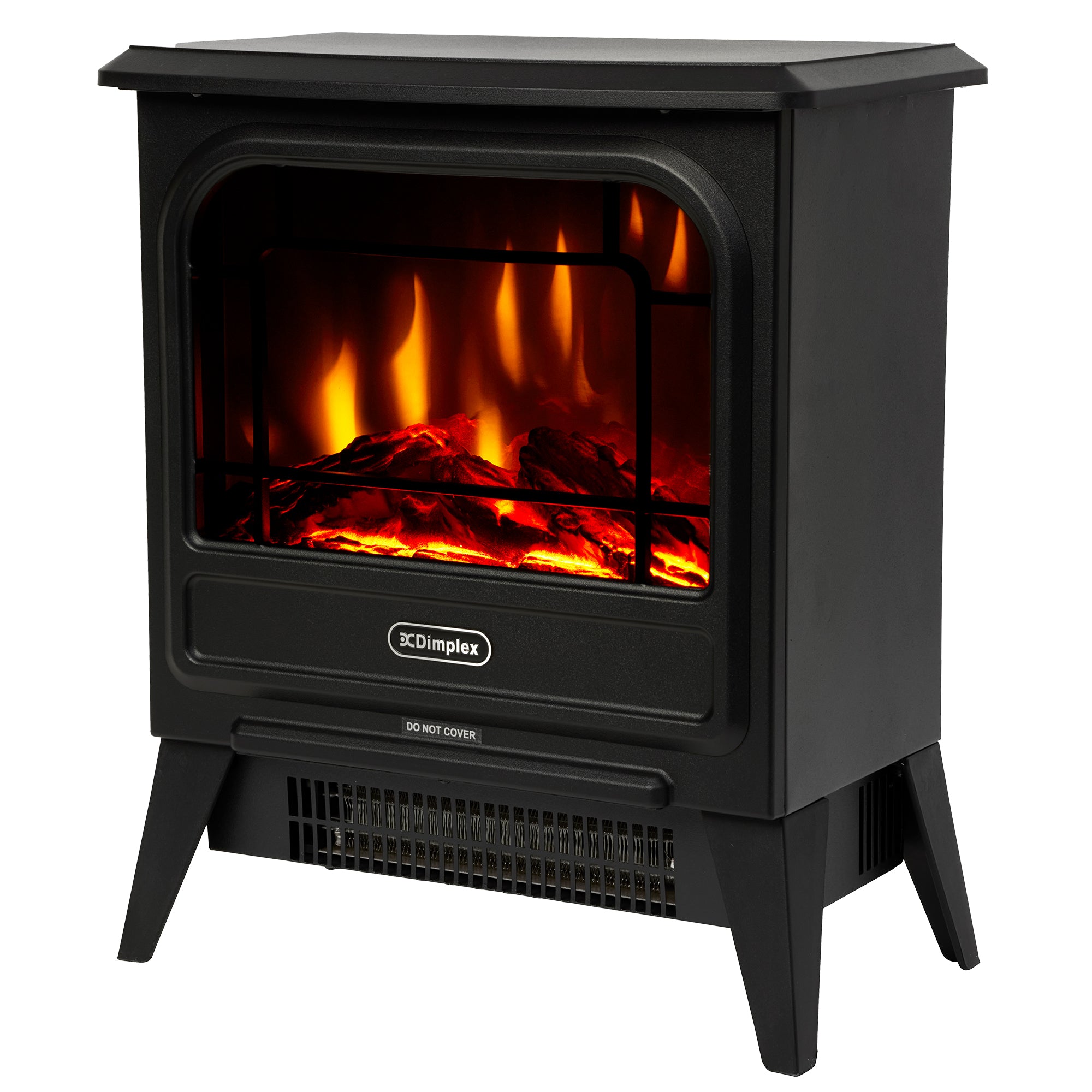 Dimplex 1.2kW MicroStove Optiflame Portable Electric Fire Stove V240-MCFSTV12-AU