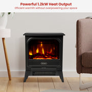Dimplex 1.2kW MicroStove Optiflame Portable Electric Fire Stove V240-MCFSTV12-AU