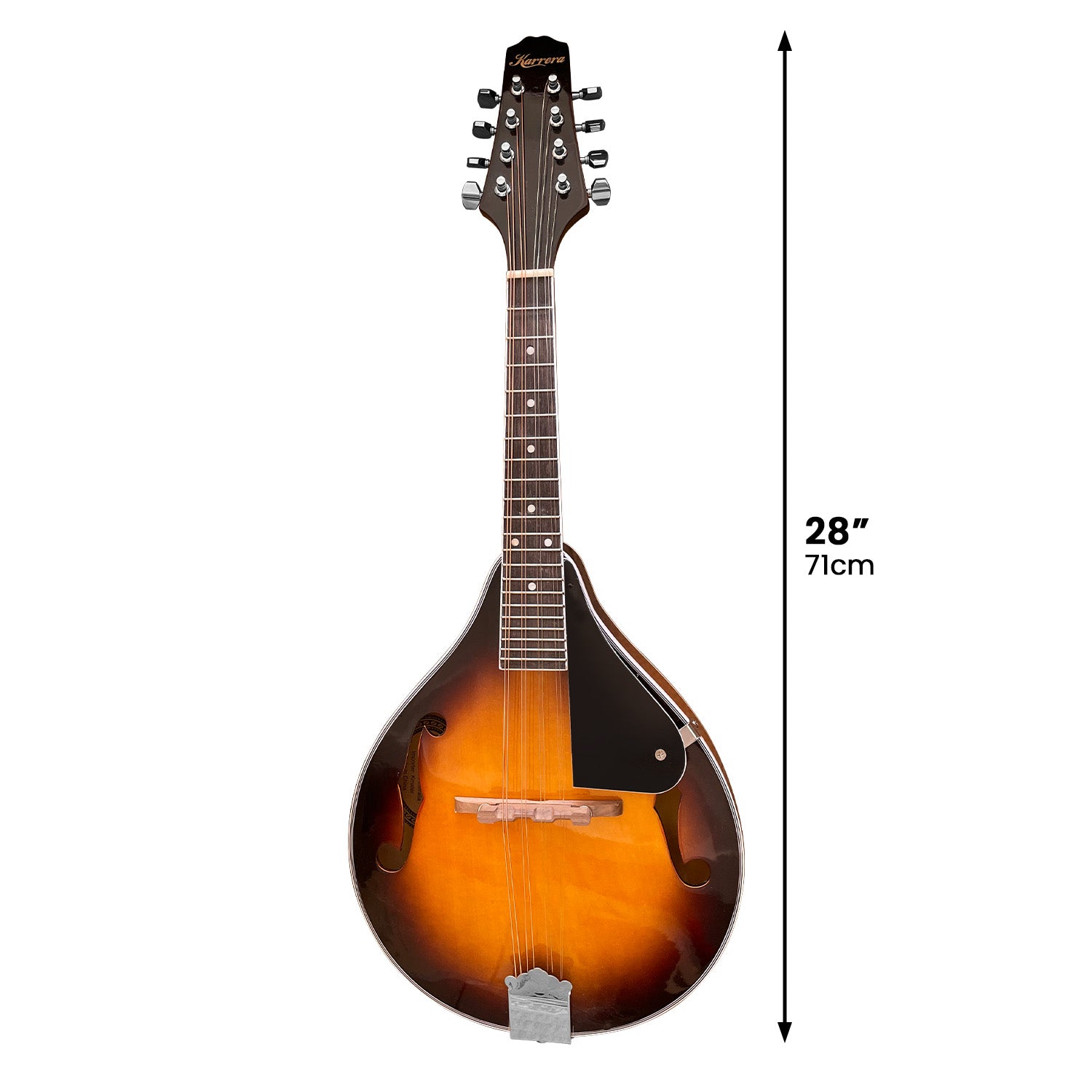 Karrera Traditional Mandolin - Sunburst V240-MDL-TDT