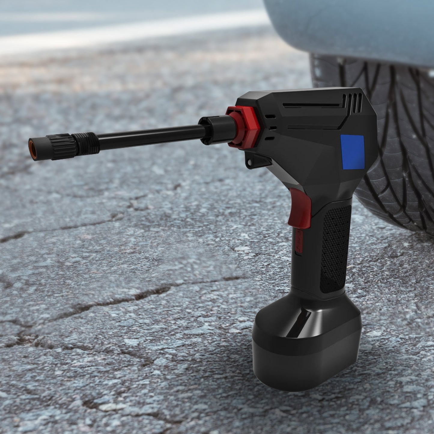 MEC Maxim ATP 12V Tyre Pump Portable Electric Car Tyre Air Pump with LED Light Digital Pressure Metre V240-MEC-ATP