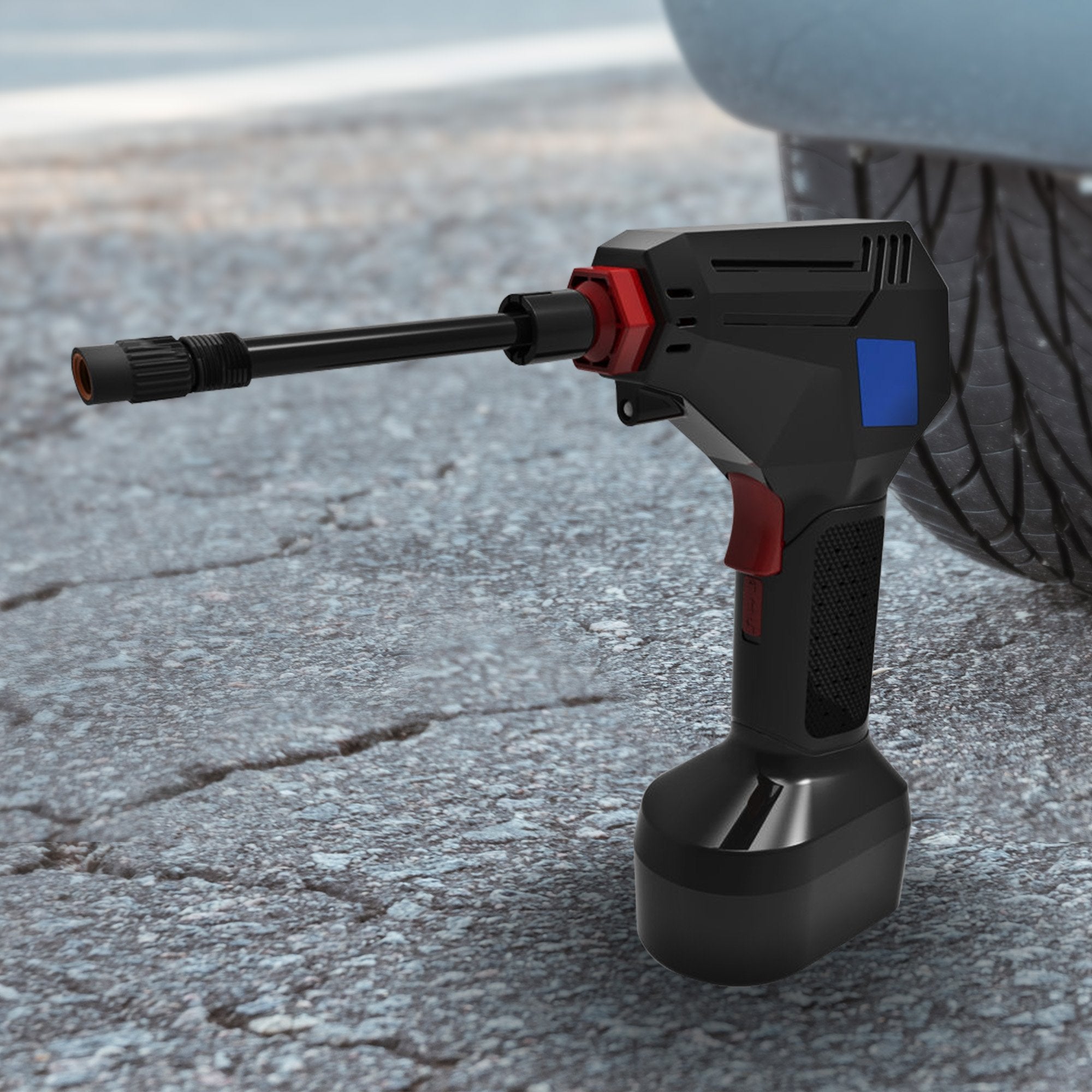 MEC Maxim ATP 12V Tyre Pump Portable Electric Car Tyre Air Pump with LED Light Digital Pressure Metre V240-MEC-ATP