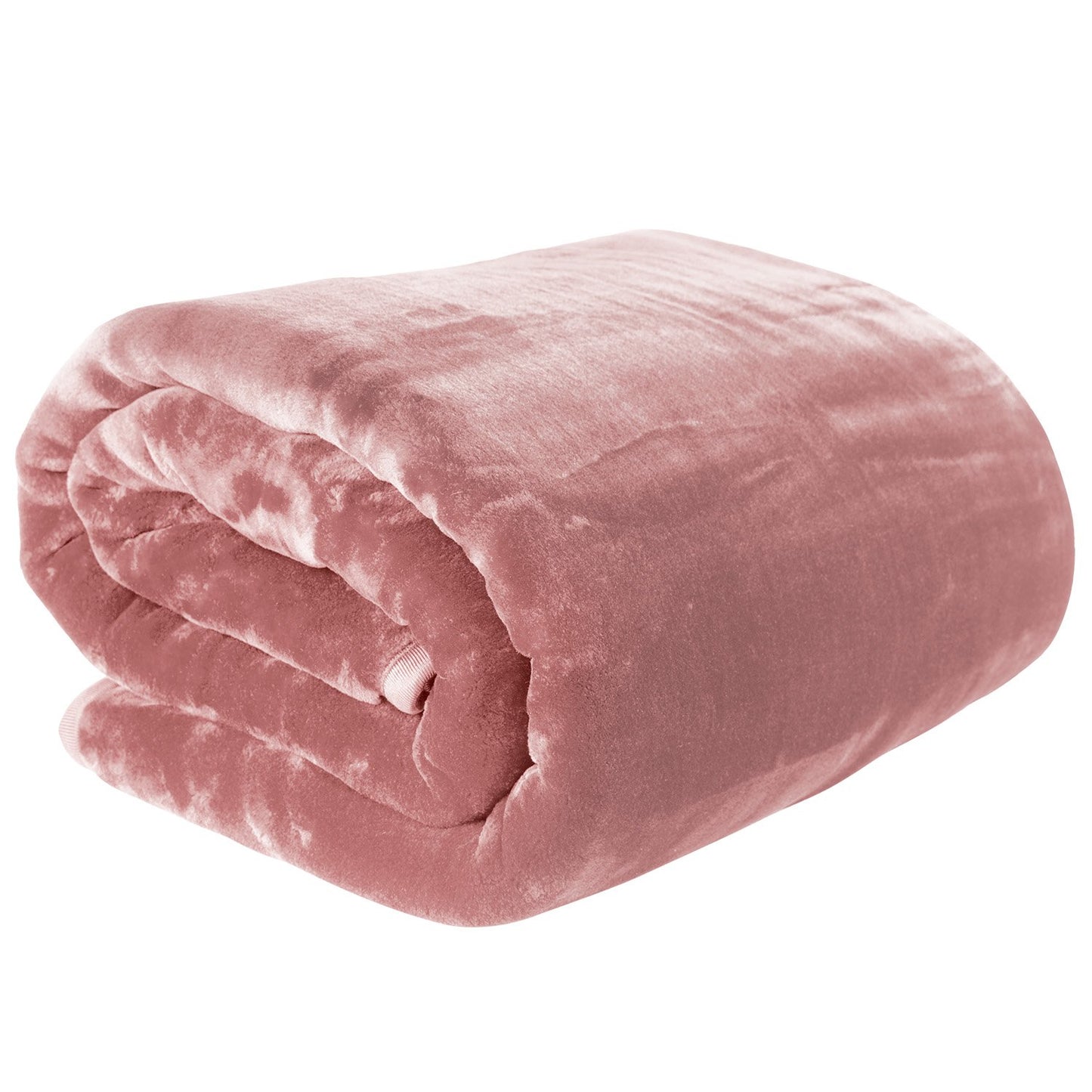 Laura Hill Mink Blanket Queen Size Double-sided Soft Plush Bed Faux Throw Rug 220 X 240cm (pink) V240-MINK-PK