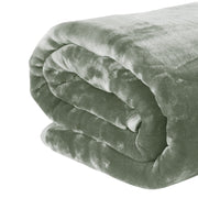 Laura Hill 600-GSM Mink Blanket Queen Size Double-Sided Soft Plush Bed Faux Throw Rug 220 X 240cm Sage V240-MINK-SG
