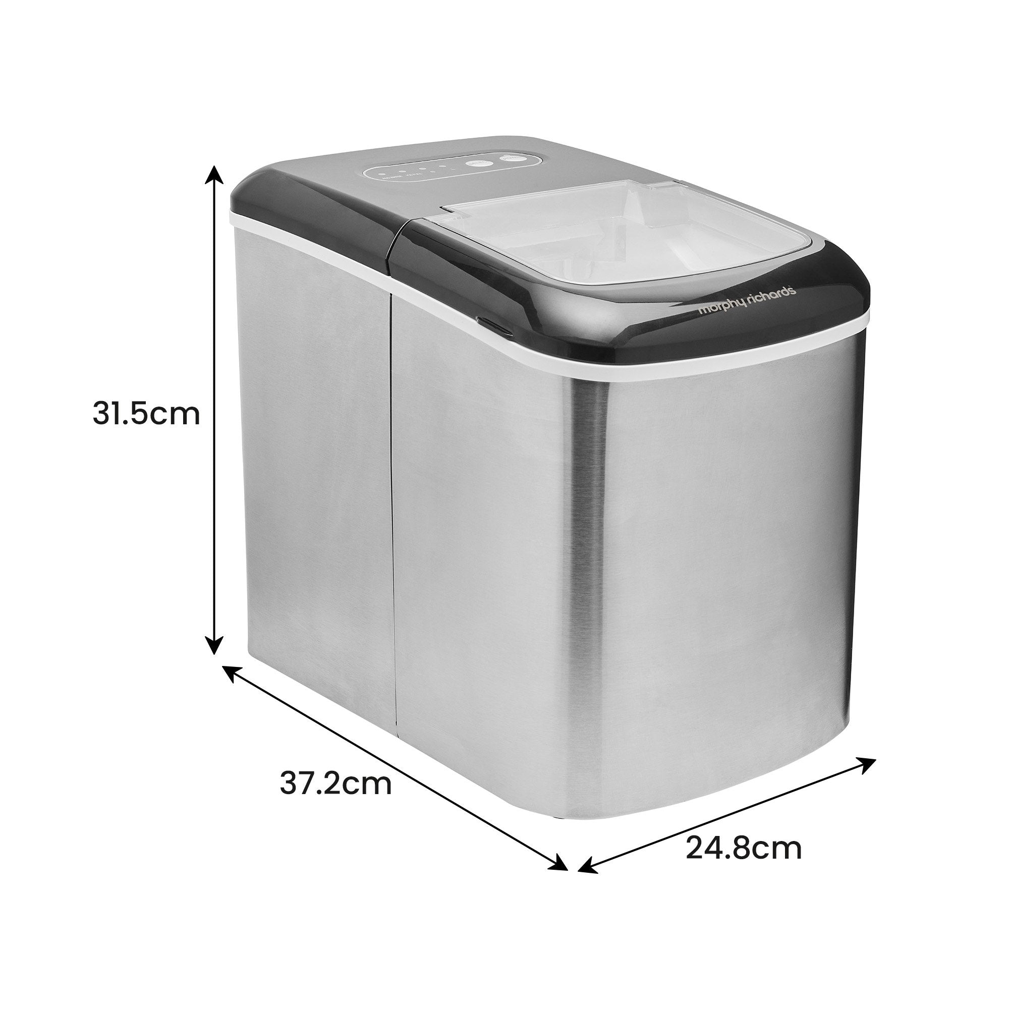 Morphy Richards 15kg Ice Maker in Stainless Steel V240-MRIM15SS