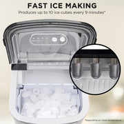 Morphy Richards 15kg Ice Maker in Stainless Steel V240-MRIM15SS