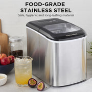 Morphy Richards 15kg Ice Maker in Stainless Steel V240-MRIM15SS