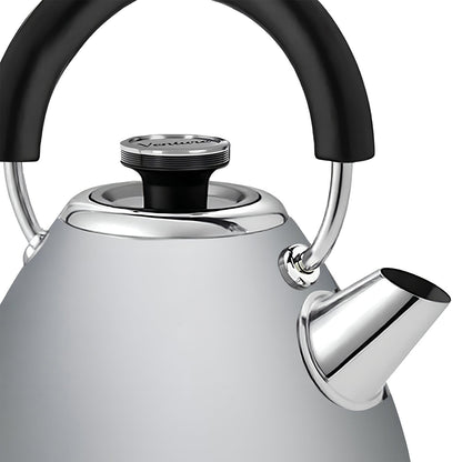 Morphy Richards 1.5L Venture Collection Pyramid Kettle in Steel Grey V240-MRVK15SG