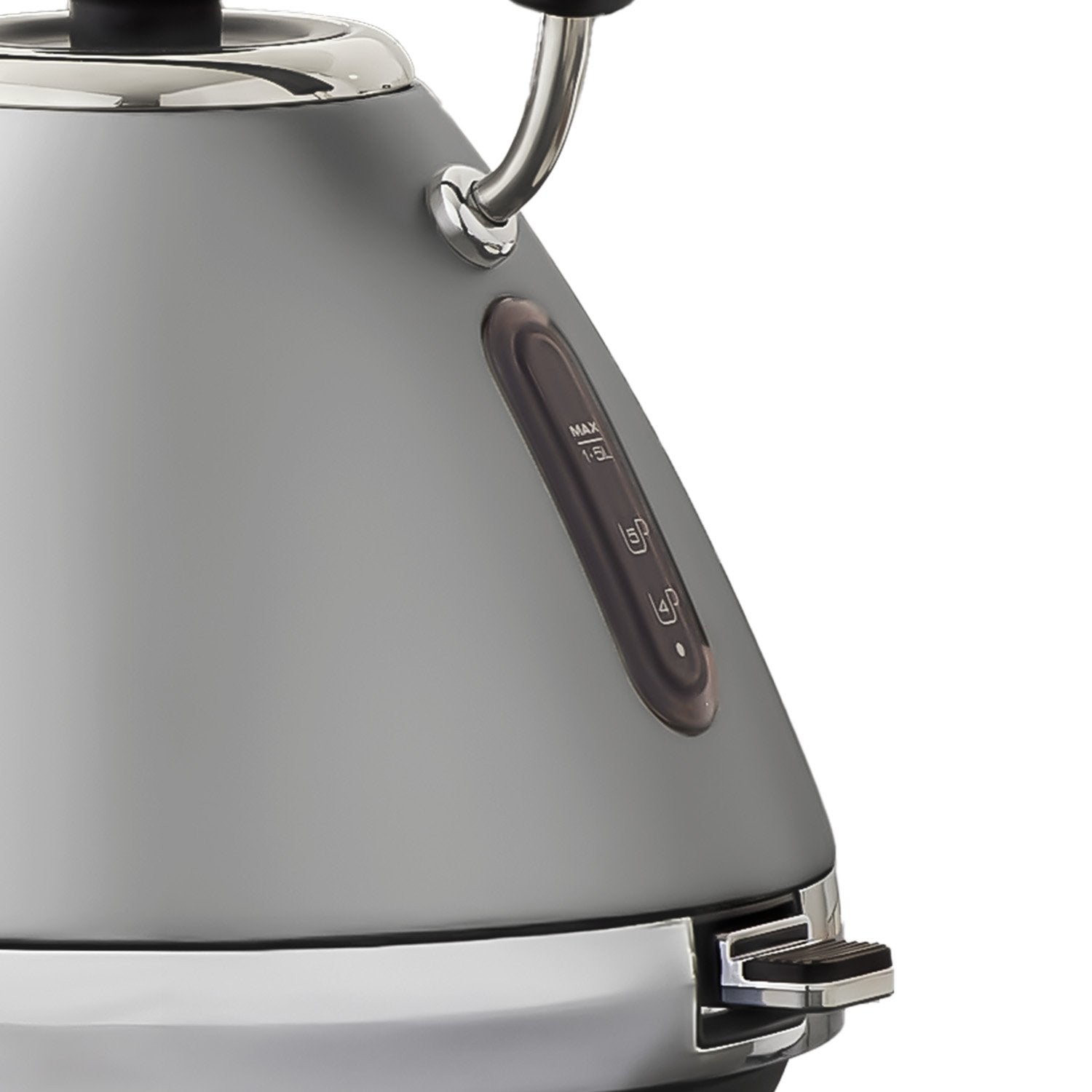 Morphy Richards 1.5L Venture Collection Pyramid Kettle in Steel Grey V240-MRVK15SG