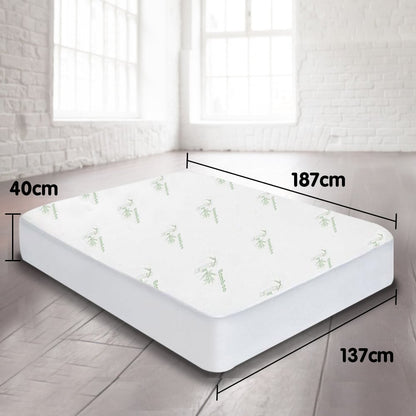 Laura Hill Bamboo Mattress Protector- Double V240-MTP-YTX-BB-DB