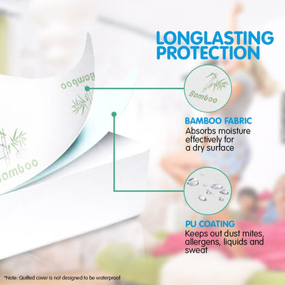 Laura Hill Bamboo Mattress Protector- King V240-MTP-YTX-BB-KN