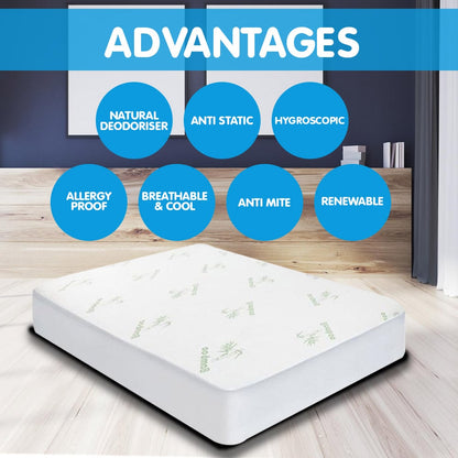 Laura Hill Bamboo Mattress Protector- King V240-MTP-YTX-BB-KN