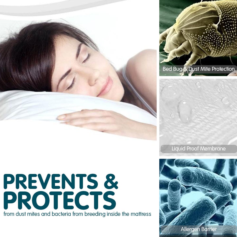Laura Hill Luxury Cool Max Comfortable Fully Fitted Bed Mattress Protector - King V240-MTP-YTX-CM-KN