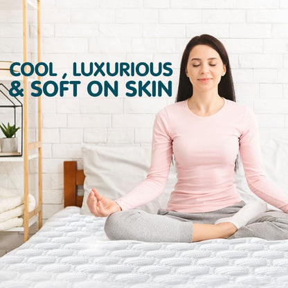 Laura Hill Luxury Cool Max Comfortable Fully Fitted Bed Mattress Protector - King V240-MTP-YTX-CM-KN