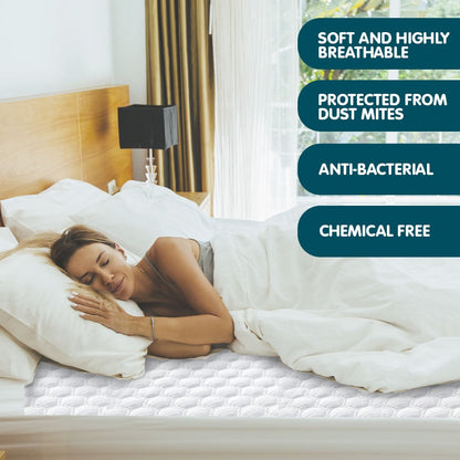 Laura Hill Luxury Cool Max Comfortable Fully Fitted Bed Mattress Protector - King V240-MTP-YTX-CM-KN