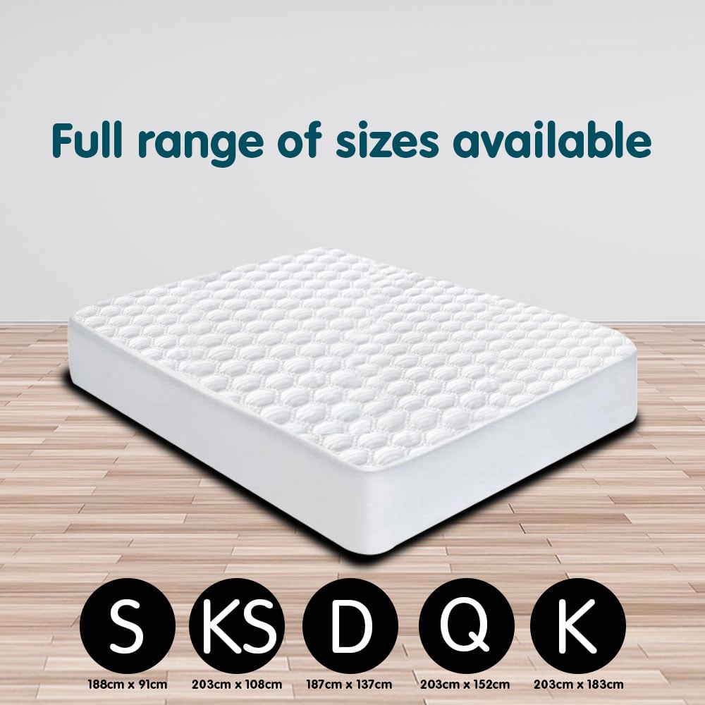 Laura Hill Luxury Cool Max Comfortable Fully Fitted Bed Mattress Protector Queen V240-MTP-YTX-CM-QN
