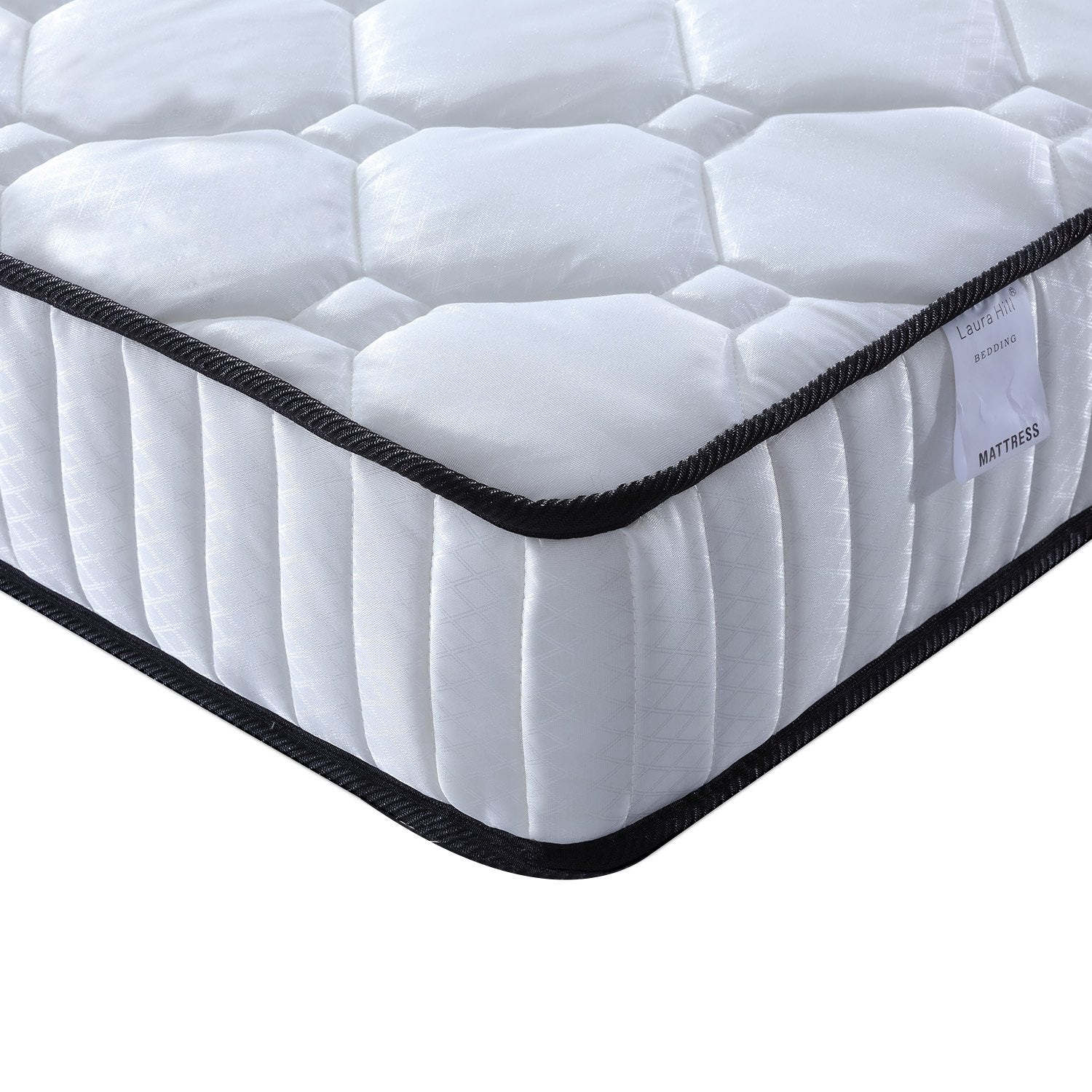 Laura Hill King Single Size Mattress Pocket Spring High Density Foam For Bed V240-MTS-KSG-T21