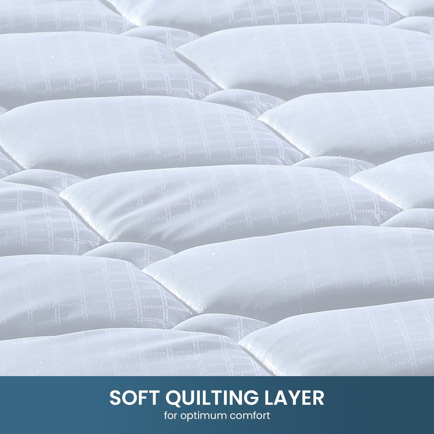 Laura Hill King Single Size Mattress Pocket Spring High Density Foam For Bed V240-MTS-KSG-T21