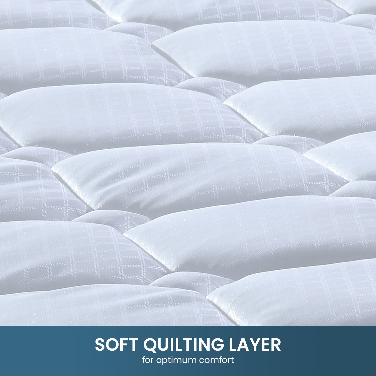 Laura Hill King Single Size Mattress Pocket Spring High Density Foam For Bed V240-MTS-KSG-T21