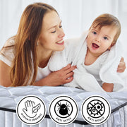 Laura Hill King Single Size Mattress Pocket Spring High Density Foam For Bed V240-MTS-KSG-T21