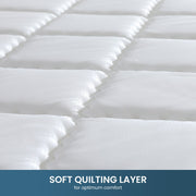 Laura Hill Mattress Queen Size Pillow Top Pocket Spring High Density Foam 22cm V240-MTS-QUN-T22