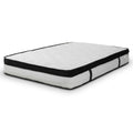 Laura Hill Queen Mattress Bed Size Euro Top 5 Zone Spring Foam 32cm Bedding Pocket V240-MTS-T32-QN