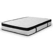 Laura Hill Queen Mattress Bed Size Euro Top 5 Zone Spring Foam 32cm Bedding Pocket V240-MTS-T32-QN