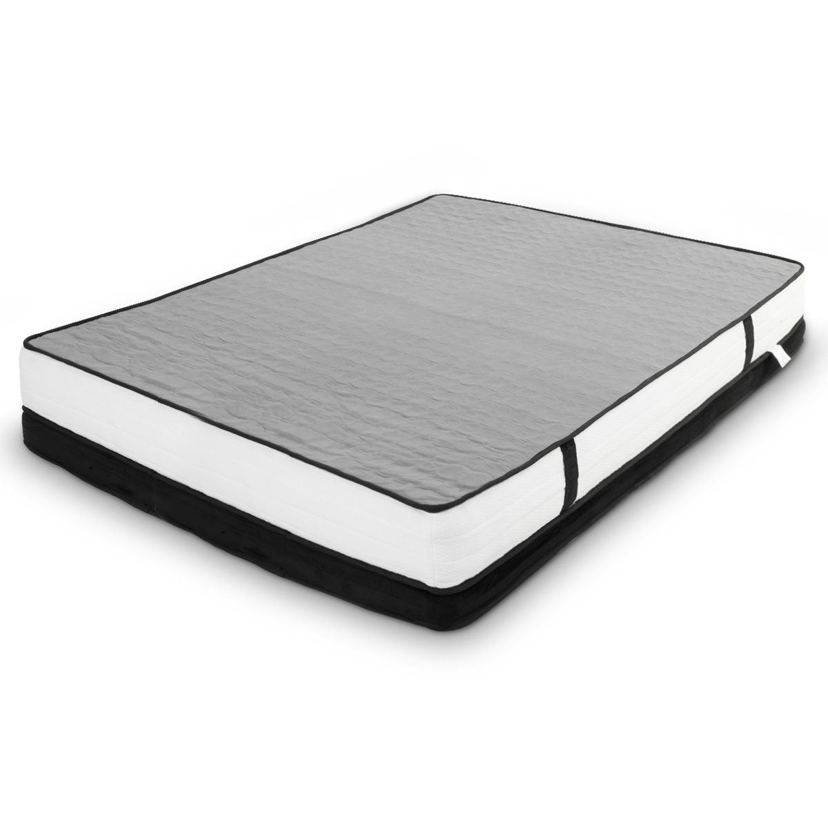 Laura Hill Queen Mattress Bed Size Euro Top 5 Zone Spring Foam 32cm Bedding Pocket V240-MTS-T32-QN
