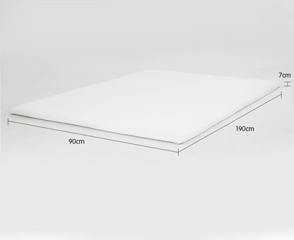 Laura Hill High Density Mattress Foam Topper 7cm- Single Size Bed V240-MTS-TOP-FM7-SN