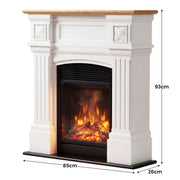 Dimplex 1.5kW Mini Windelsham Suite Electric Fireplace with LED Flame Effect V240-MWDS15-AU