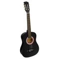 Karrera 34in Acoustic Children Wooden Guitar - Black V240-NC-34-BK